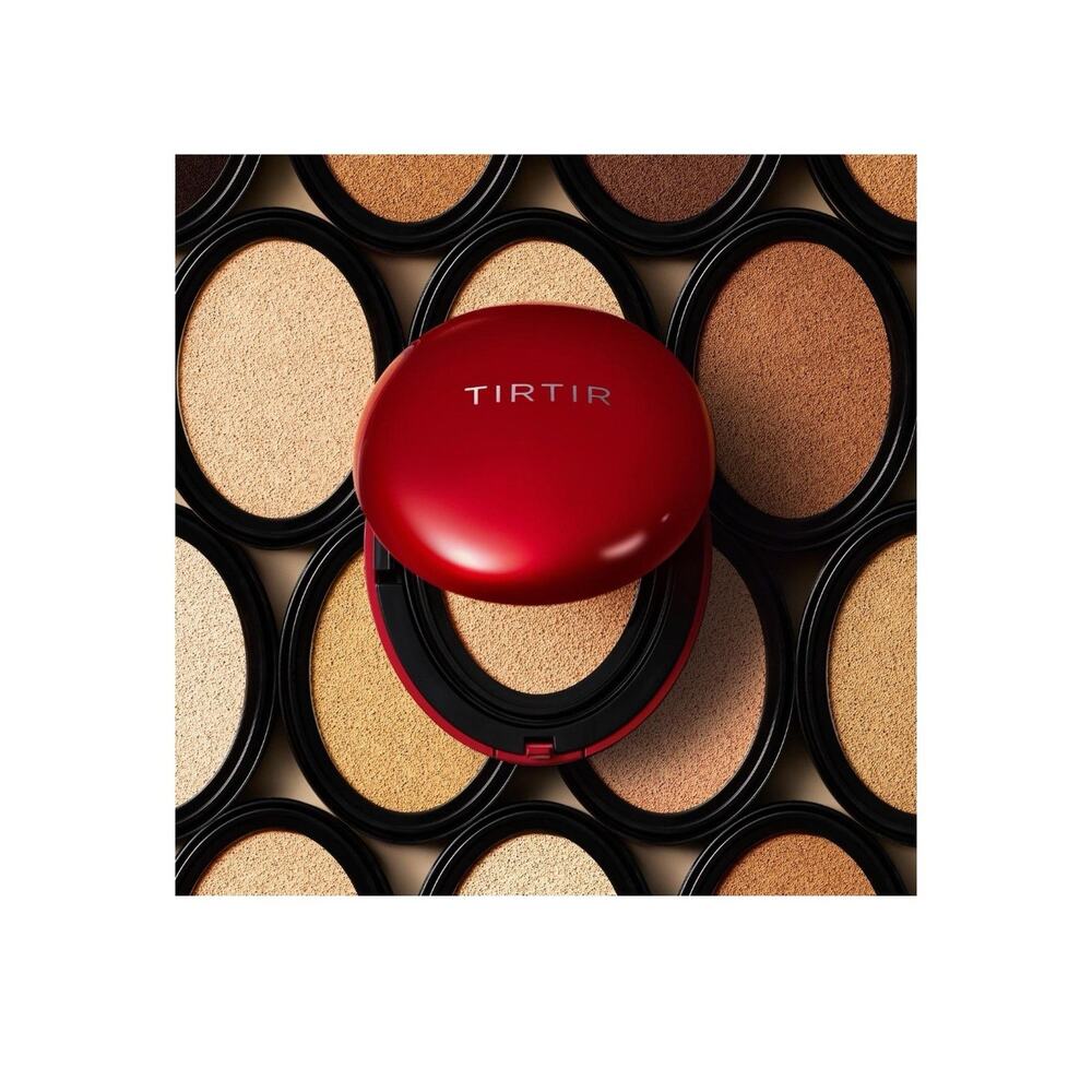 [US Seller] TIRTIR Mask Fit Red Cushion Foundation 21N Ivory (0.63 Fl Oz)